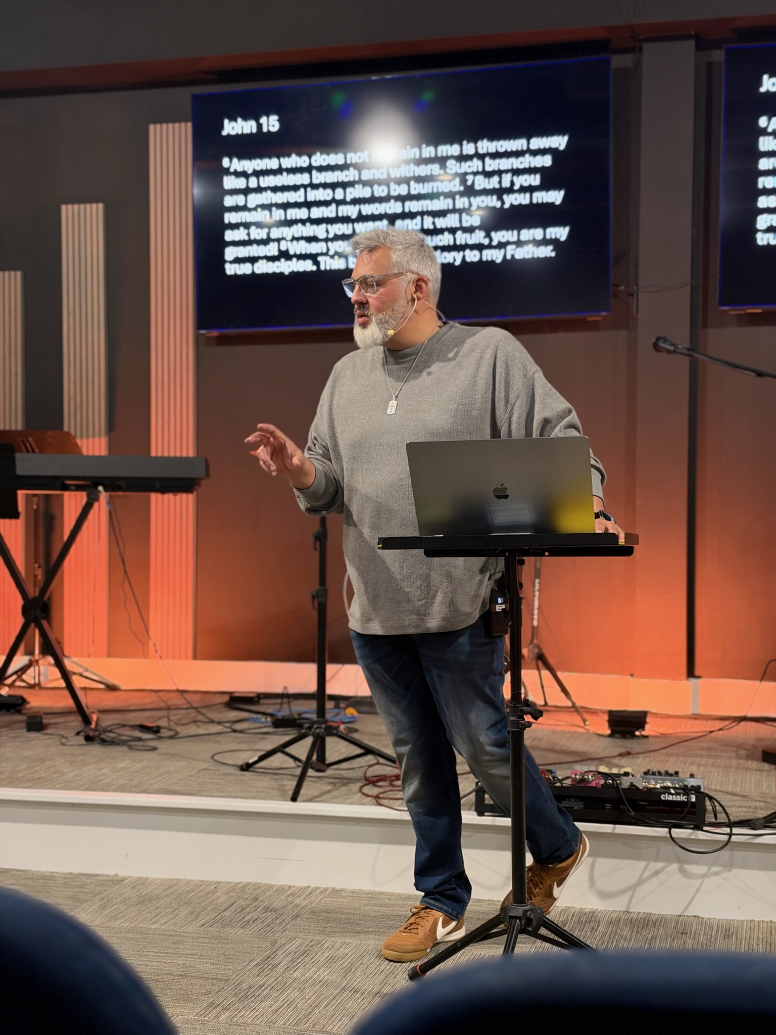 Biblical teaching on a Sunday morning